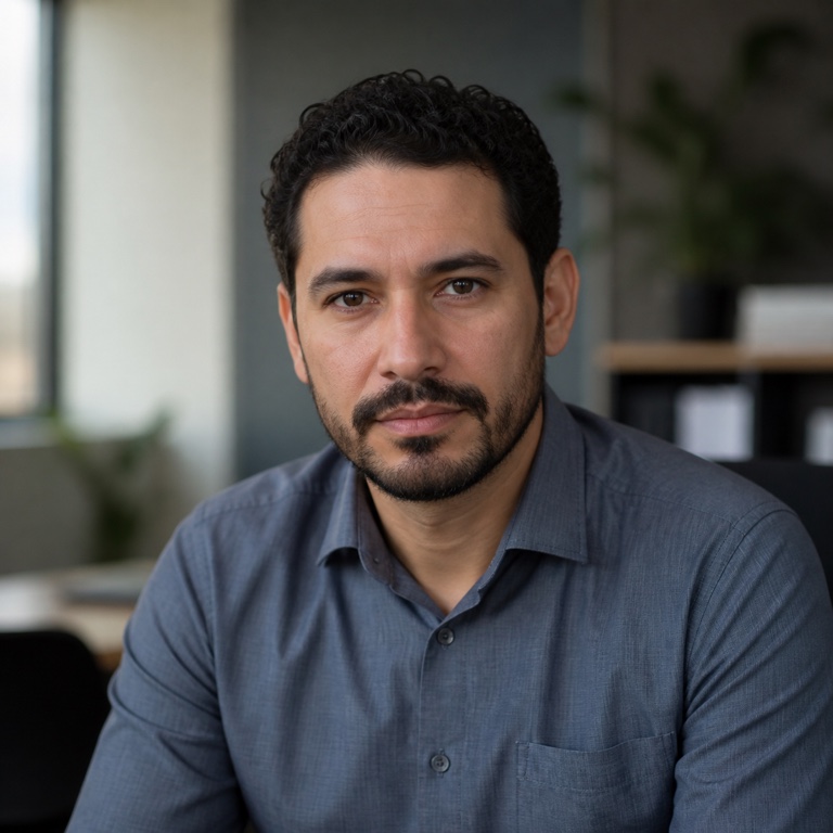 Portrait éditorial de Malik Benhamou